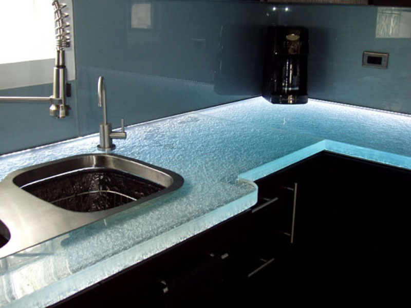 Glass Table Top Edge Styles Cgd Glass Countertops