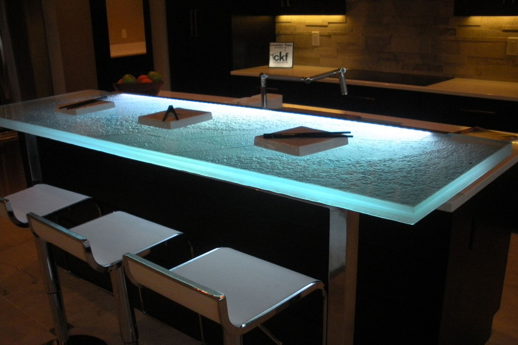 light up kitchen countertop