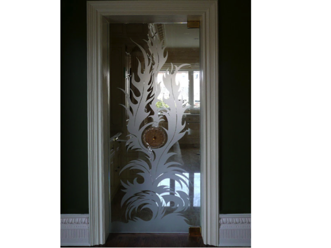 Decorative Glass Door 2