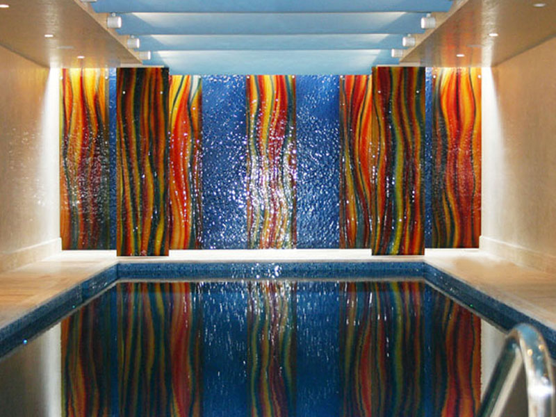 custom decorative glass panels