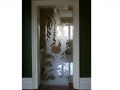 decorative glass door