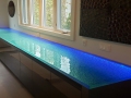 Glass-bar top