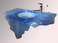 Waterfall-sink-sky-blue